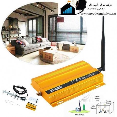 تقویت کننده آنتن موبایل در روستا تک باند